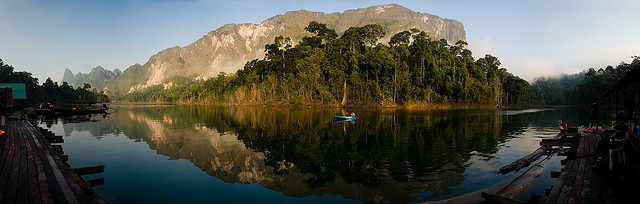 ที่พักเขื่อนเชี่ยวหลาน เที่ยวเขื่อนเชี่ยวหลาน ที่พักสบาย