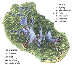 ที่พักเขื่อนเชี่ยวหลาน เที่ยวเขื่อนเชี่ยวหลาน ที่พักสบาย