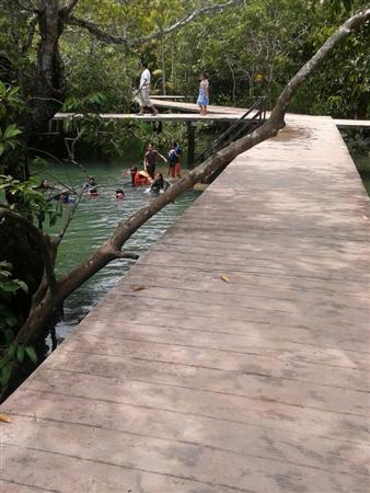 ท่าปอม คลองสองน้ำ เที่ยวอ่าวลึก จังหวัดกระบี่