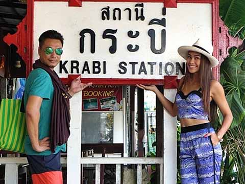 เทย่า โรเจอร์ อวดหุ่นสวยที่กระบี่